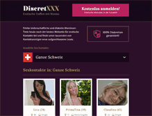 Tablet Screenshot of discretxxx.com